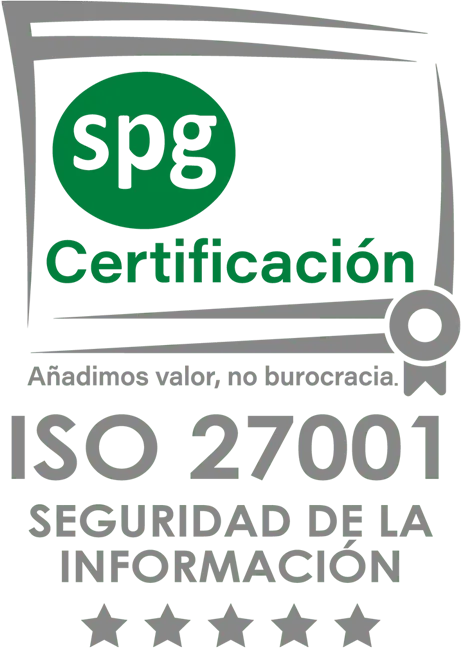 Certificación ISO 27001 de i3e Informática